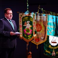 Impressionen der Festveranstaltung der Meisterfeier 2023 der Handwerkskammer Dresden