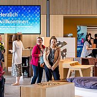 Impessionen der Ausstellung des Tischler- und Malerhandwerks vom 16. Juli 2022