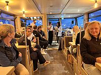 Impressionen der Auftaktveranstaltung STAR*PARADE 2025 im Gemeindehaus „Johanna“ im SKAN-Park Klitten am Bärwalder See sowie auf dem Fahrgastschiff Bärwalder Seelust.
