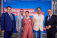 Impressionen vom Sommerfest 2025 der Handwerkskammer Dresden auf dem Gelände des njumii-Bildungszentrums