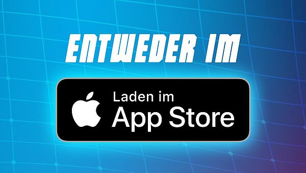 APP downoaden – über App Store Grafik zum downloaden der APP per Apple Store