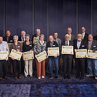 Übergabe Goldene Meisterbriefe 2026 Impressionen aus der Festveranstaltung zur „Übergabe Goldene Meisterbriefe 2026“ der Handwerkskammer Dresden, fotografiert am 21. April 2026 im Bellevue Hotel Dresden.