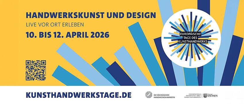 Europäische Tage des Kunsthandwerks vom 10. bis zum 12. April 2026 - Zum Beitrag