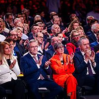 Impressionen von der Festveranstaltung der Meisterfeier 2023 der Handwerkskammer Dresden