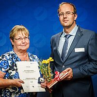 Impressionen der Prüferehrung beim Netzwerktreffend er Prüfer