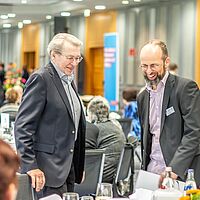 Impressionen aus der Festveranstaltung zur „Übergabe Goldene Meisterbriefe 2024“ der Handwerkskammer Dresden, fotografiert am 25. März 2023 im Bilderberg Bellevue Hotel Dresden.