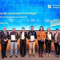 Impressionen von der Ehrung der Deutsche Meisterschaften im Handwerk (DMH)  in njumii – das Veranstaltungszentrum, am 15. Dezember 2025