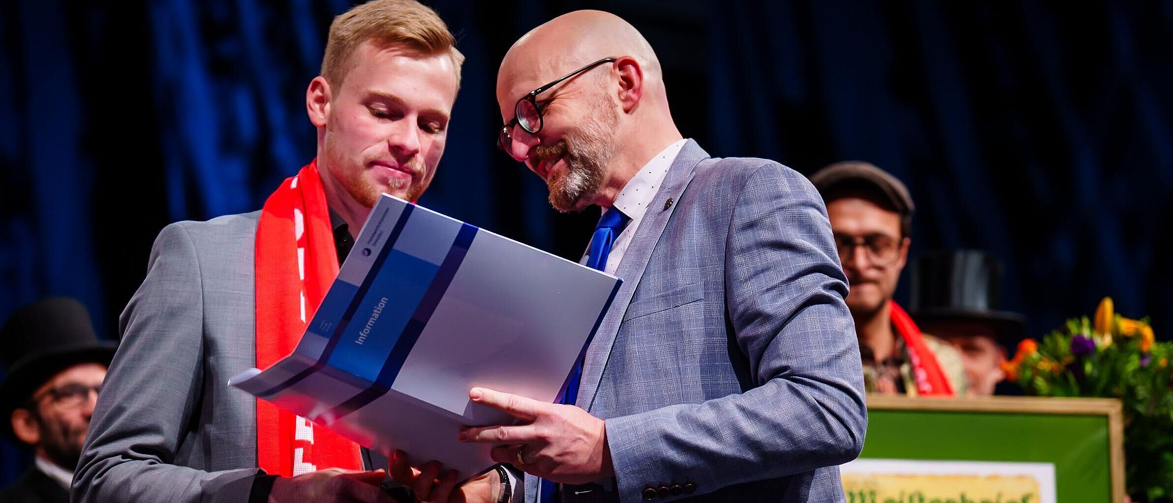 Meisterstipendium: Ihre Chance auf eine geförderte Karriere im Handwerk Impressionen von der Festveranstaltung der Meisterfeier 2023 der Handwerkskammer Dresden