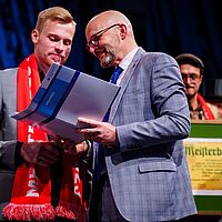 Impressionen von der Festveranstaltung der Meisterfeier 2023 der Handwerkskammer Dresden