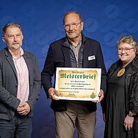 51-ba260421 Goldener-Meisterbrief twk DSC 7452 Impressionen aus der Festveranstaltung zur „Übergabe Goldene Meisterbriefe 2026“ der Handwerkskammer Dresden, fotografiert am 21. April 2026 im Bellevue Hotel Dresden.
