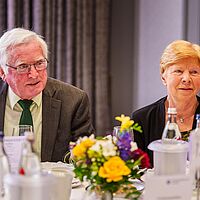 Impressionen aus der Festveranstaltung zur „Übergabe Goldene Meisterbriefe 2024“ der Handwerkskammer Dresden, fotografiert am 25. März 2023 im Bilderberg Bellevue Hotel Dresden.