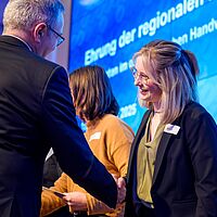 Impressionen von der Ehrung der Deutsche Meisterschaften im Handwerk (DMH)  in njumii – das Veranstaltungszentrum, am 15. Dezember 2025