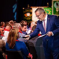 Impressionen von der Festveranstaltung der Meisterfeier 2023 der Handwerkskammer Dresden