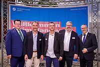 Impressionen vom Sommerfest 2025 der Handwerkskammer Dresden auf dem Gelände des njumii-Bildungszentrums