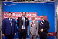 Impressionen vom Sommerfest 2025 der Handwerkskammer Dresden auf dem Gelände des njumii-Bildungszentrums