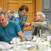 Impressionen aus der Festveranstaltung zur „Übergabe Goldene Meisterbriefe 2024“ der Handwerkskammer Dresden, fotografiert am 25. März 2023 im Bilderberg Bellevue Hotel Dresden.