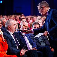 Impressionen von der Festveranstaltung der Meisterfeier 2023 der Handwerkskammer Dresden