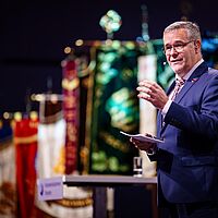 Impressionen von der Festveranstaltung der Meisterfeier 2023 der Handwerkskammer Dresden