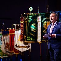 Impressionen der Festveranstaltung der Meisterfeier 2023 der Handwerkskammer Dresden