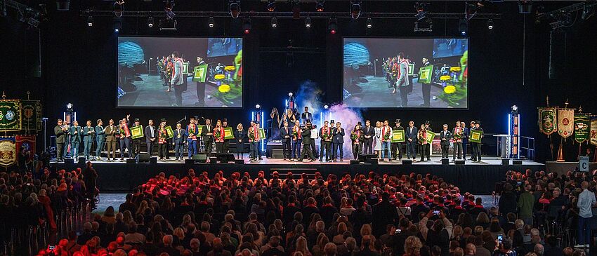 Impressionen von der Festveranstaltung der Meisterfeier 2024 der Handwerkskammer Dresden