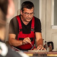 Impressionen von der Übergabe der Zertifikate an Kitas und Horte aus Ostsachsen durch die Handwerkskammer Dresden