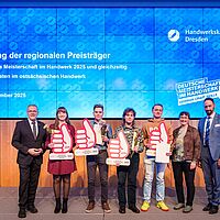 Impressionen von der Ehrung der Deutsche Meisterschaften im Handwerk (DMH)  in njumii – das Veranstaltungszentrum, am 15. Dezember 2025