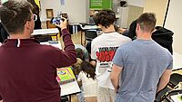 Impressionen vom Workshop „Meine Zukunft im Handwerksbetrieb“ mit Tischler-Azubis am 20. Mai 2026 BSZ in Weißwasser