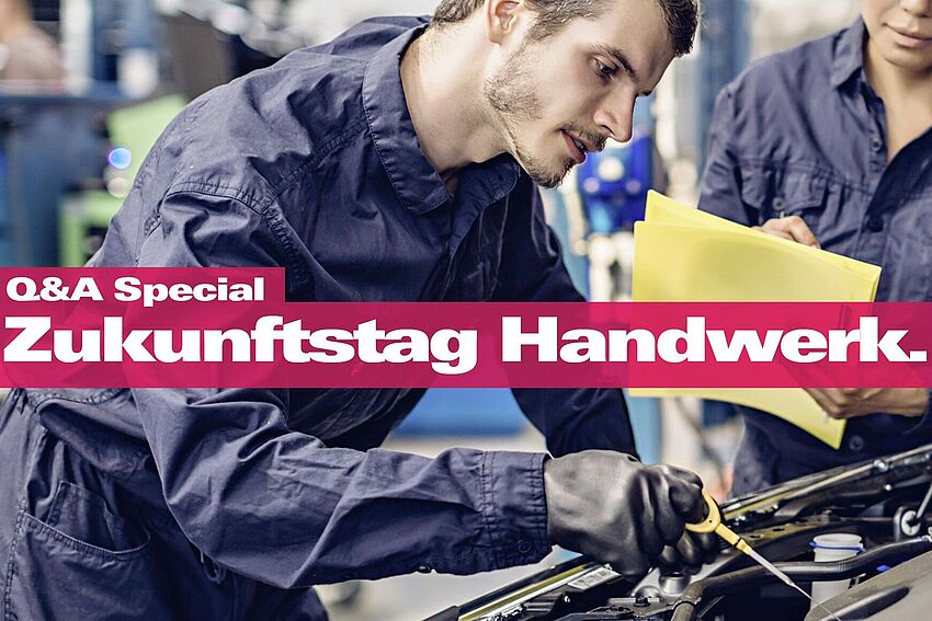 Zukunftstag Handwerk – Q&A Spezial - Zum Beitrag