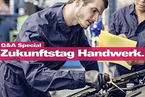 Zukunftstag Handwerk – Q&A Spezial - Zum Beitrag