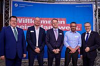 Impressionen vom Sommerfest 2025 der Handwerkskammer Dresden auf dem Gelände des njumii-Bildungszentrums