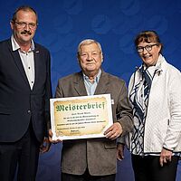 66-ba260421 Goldener-Meisterbrief twk DSC 7719 Impressionen aus der Festveranstaltung zur „Übergabe Goldene Meisterbriefe 2026“ der Handwerkskammer Dresden, fotografiert am 21. April 2026 im Bellevue Hotel Dresden.