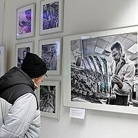 Impressionen von der  Ausstellung \"Kunst des Handwerks\".