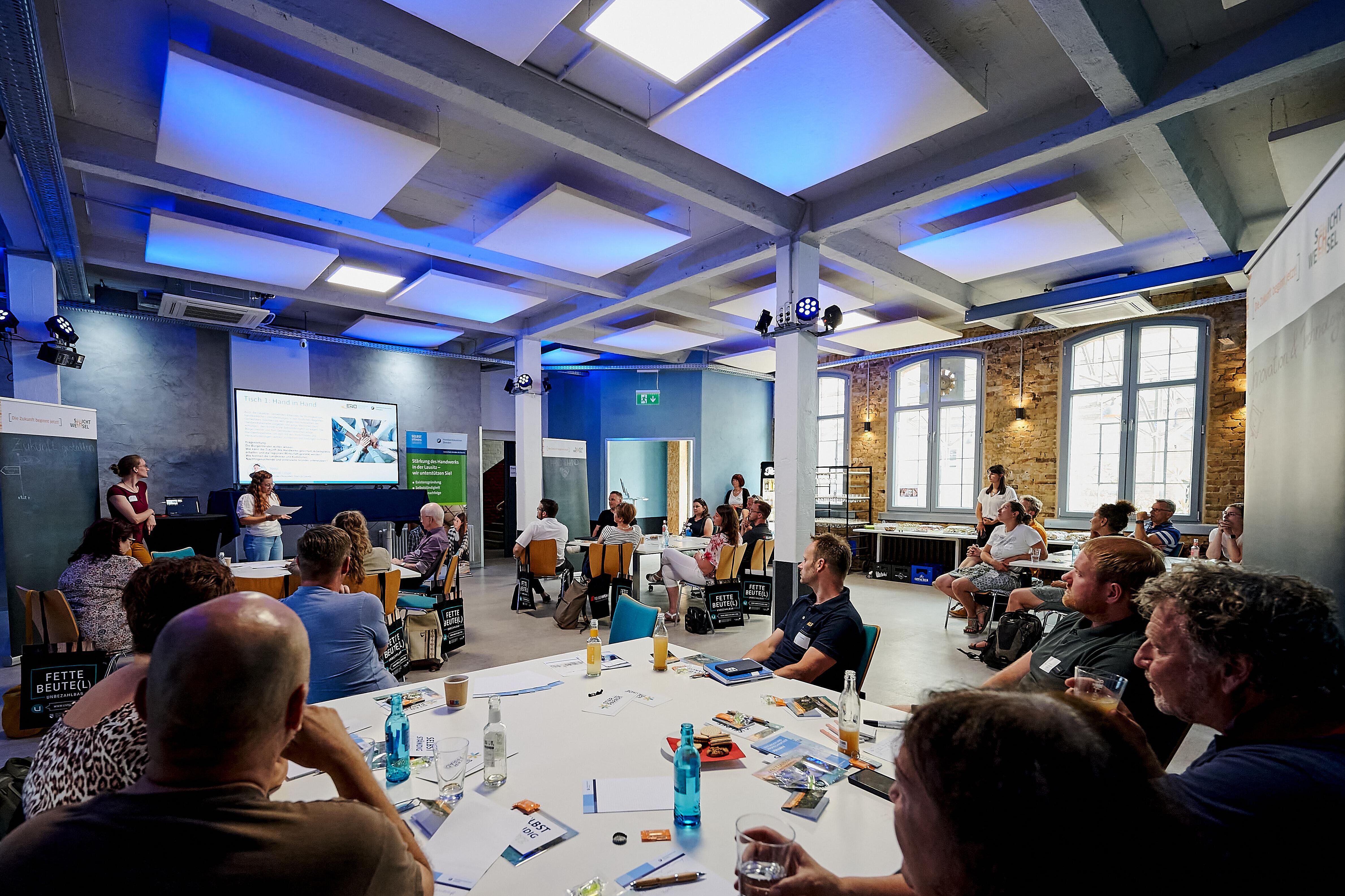 Impressionen von der Veranstaltung Lausitz Café: „Gründung & Übergabe“ – Perspektiven im Handwerk, 25.06.2024