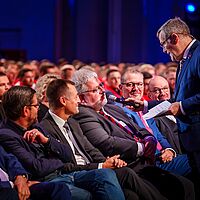 Impressionen von der Festveranstaltung der Meisterfeier 2023 der Handwerkskammer Dresden