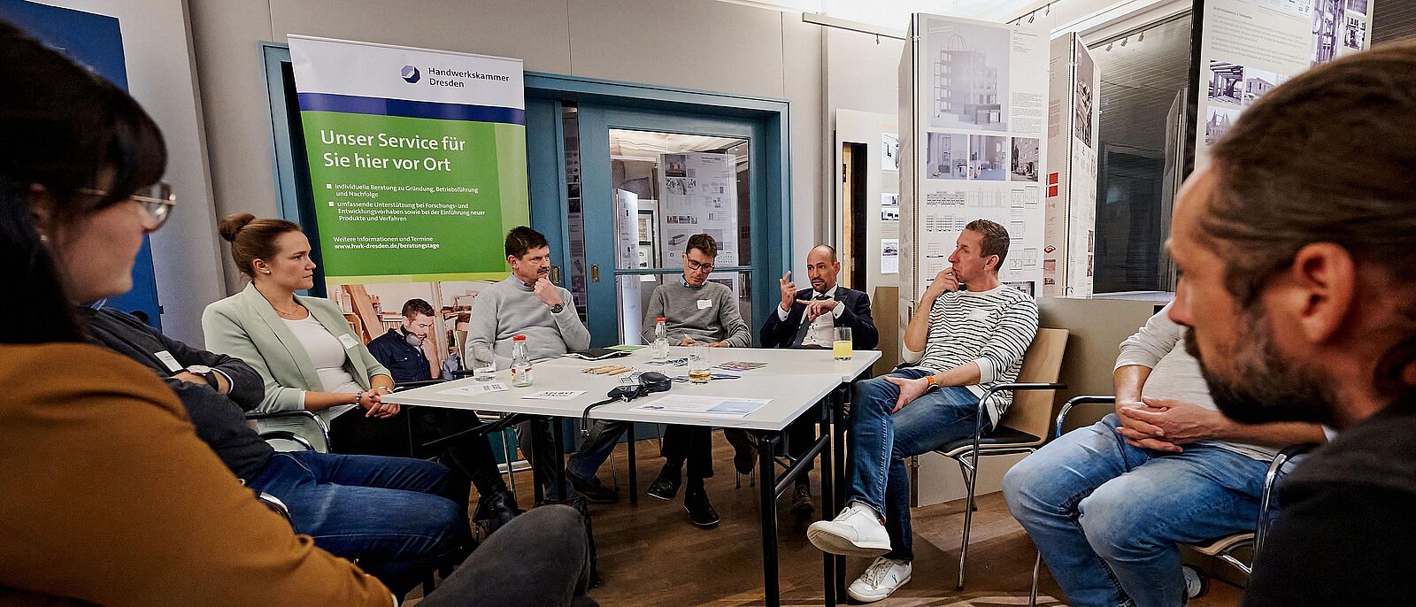 Impressionen  Lausitz Café in Niesky „Lausitz Café – Baustelle Zukunft“