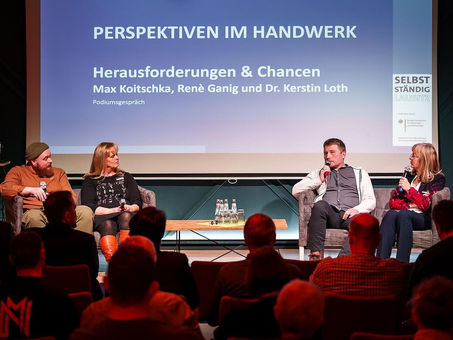 Impressionen der Auftaktveranstaltung Projekt „SelbstständigLausitz“ in Weißwasser