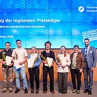 Impressionen von der Ehrung der Deutsche Meisterschaften im Handwerk (DMH)  in njumii – das Veranstaltungszentrum, am 15. Dezember 2025