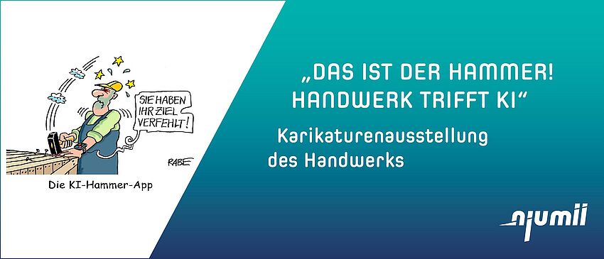 Karikaturenausstellung des Handwerk - Zum Beitrag