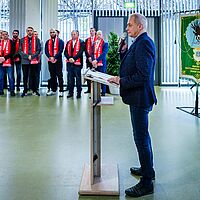 Impressionen von der Festveranstaltung der Meisterfeier 2023 der Handwerkskammer Dresden