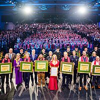 Impressionen von der Festveranstaltung der Meisterfeier 2025 der Handwerkskammer Dresden