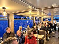 Impressionen der Auftaktveranstaltung STAR*PARADE 2025 im Gemeindehaus „Johanna“ im SKAN-Park Klitten am Bärwalder See sowie auf dem Fahrgastschiff Bärwalder Seelust.