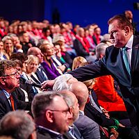 Impressionen von der Festveranstaltung der Meisterfeier 2023 der Handwerkskammer Dresden