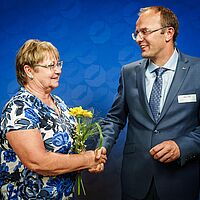 Impressionen der Prüferehrung beim Netzwerktreffend er Prüfer