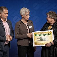 52-ba260421 Goldener-Meisterbrief twk DSC 7467 Impressionen aus der Festveranstaltung zur „Übergabe Goldene Meisterbriefe 2026“ der Handwerkskammer Dresden, fotografiert am 21. April 2026 im Bellevue Hotel Dresden.