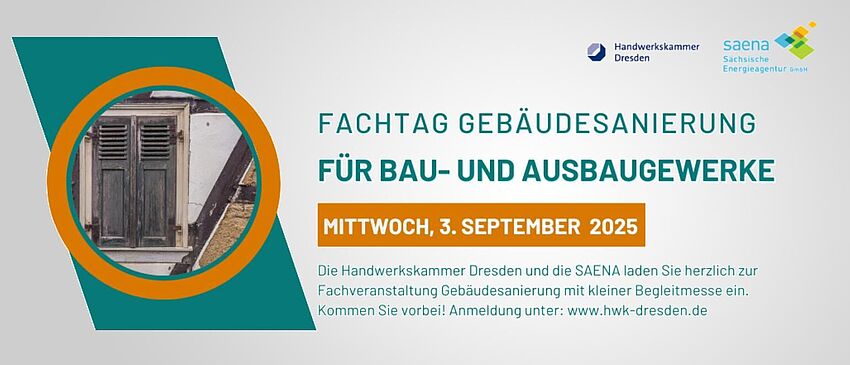 Fachtag Gebäudesanierung für Bau- und Ausbaugewerke - Zum Beitrag