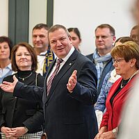 Impressionen von der Festveranstaltung der Meisterfeier 2023 der Handwerkskammer Dresden