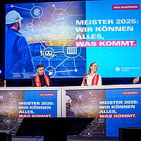 Impressionen von der Festveranstaltung der Meisterfeier 2025 der Handwerkskammer Dresden