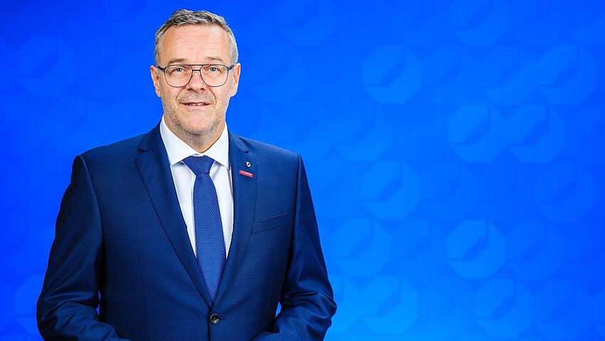 Dachdeckermeister Jörg Dittrich, Präsident der Handwerkskammer Dresden - Zum Beitrag