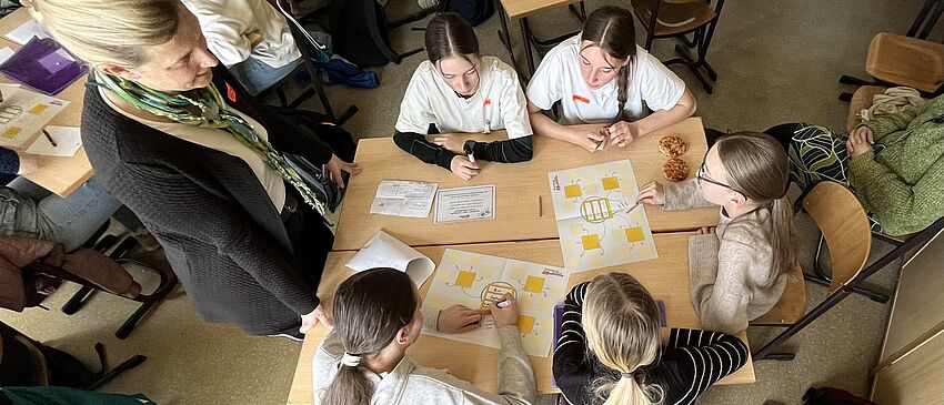 Berufsorientierung an der Sorbischen Oberschule Räckelwitz mit vielen Gründungsideen - Zum Beitrag