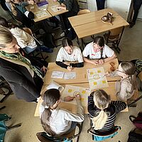 Impressionen von der Berufsorientierung in der Sorbischen Oberschule Räckelwitz